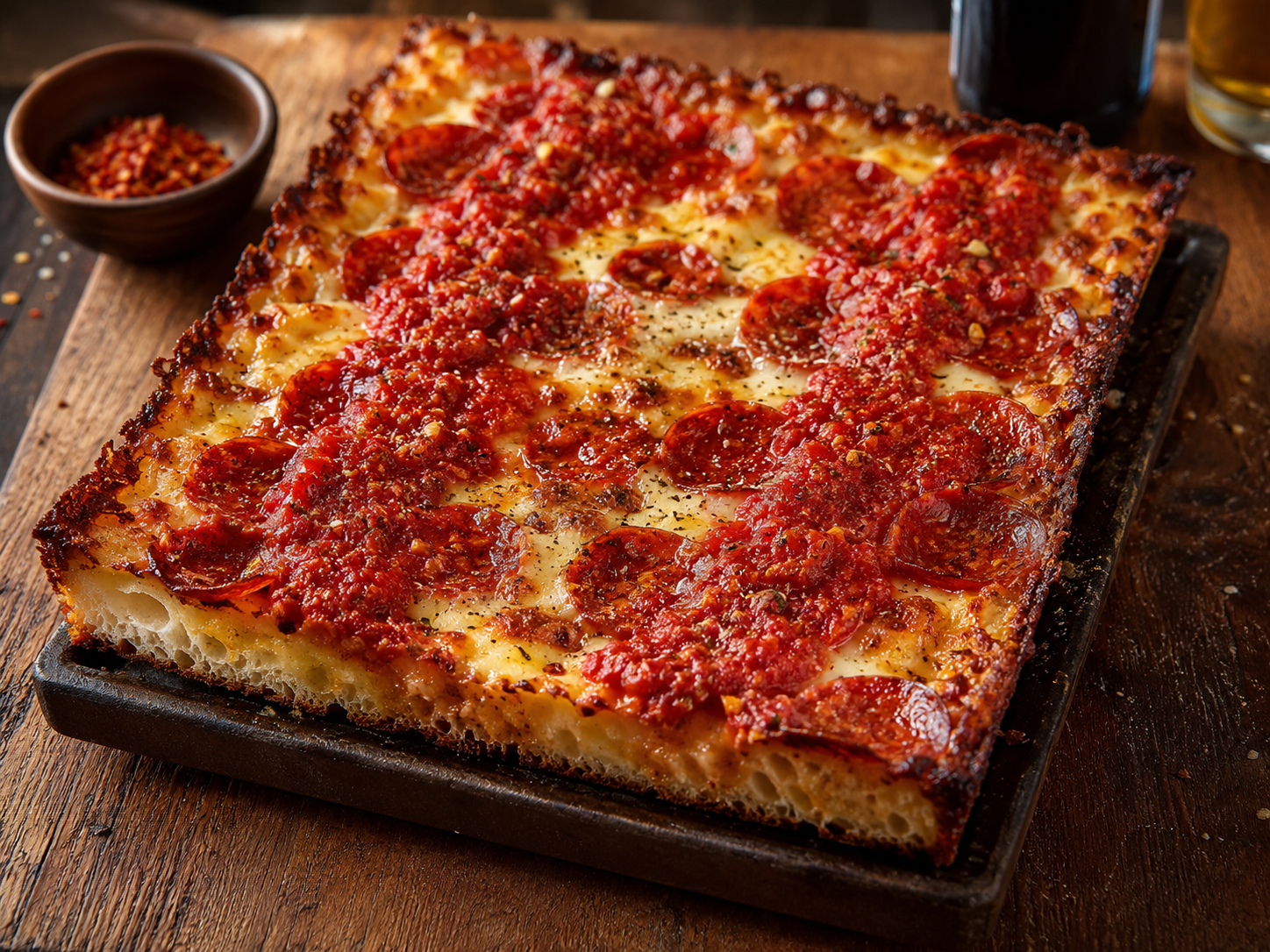 Detroit-Style Pizza
