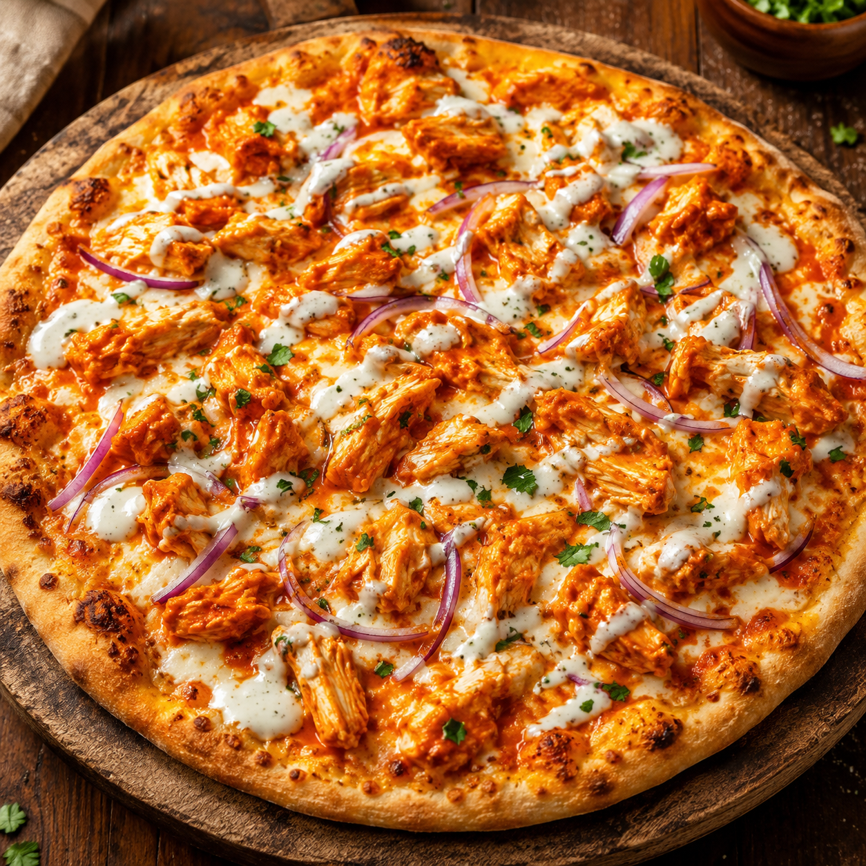 Buffalo Chicken Pizza