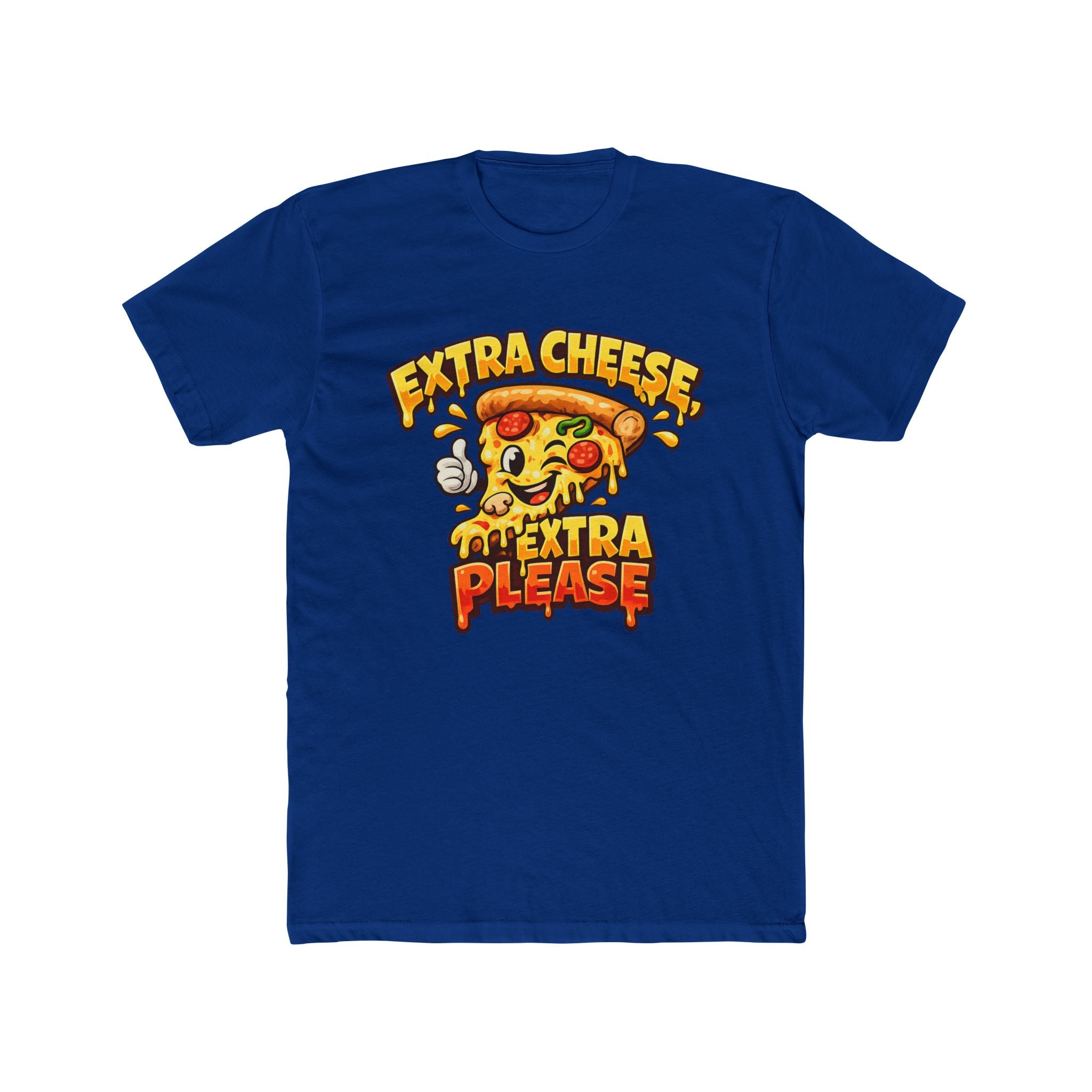 Extra Cheese Please Pizza T-Shirt — Funny Foodie Tee