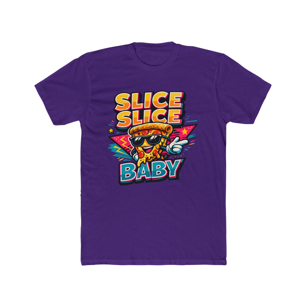 Slice Slice Baby Pizza T-Shirt – Retro Cool Graphic Tee
