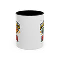 Powered by Pizza Accent Coffee Mug — Funny Gamer & Pizza Lover 11/15oz